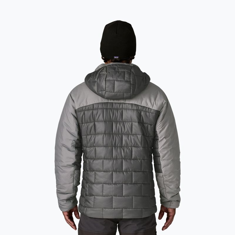Felpa con cappuccio Patagonia Hi-Loft Nano Puff da uomo grigio forgia 2