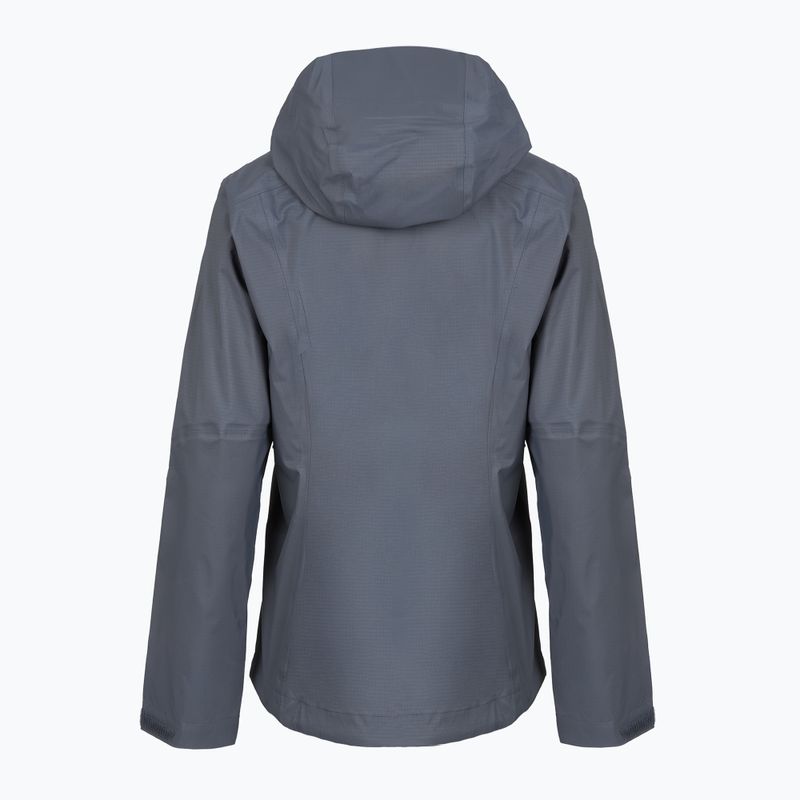 Giacca da pioggia Patagonia Granite Crest Donna blu smolder 5