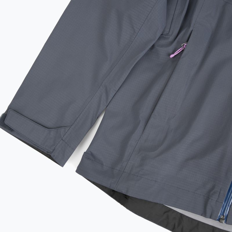 Giacca da pioggia Patagonia Granite Crest Donna blu smolder 7