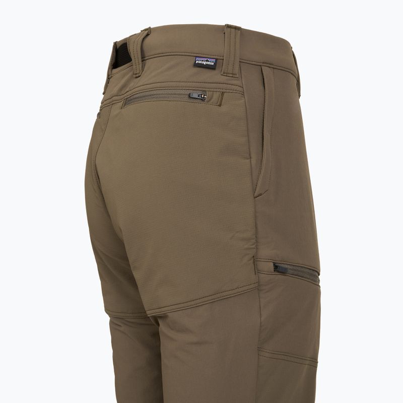 Pantaloni da trekking Patagonia Terravia Peak da donna - Regolari marrone marocco 3