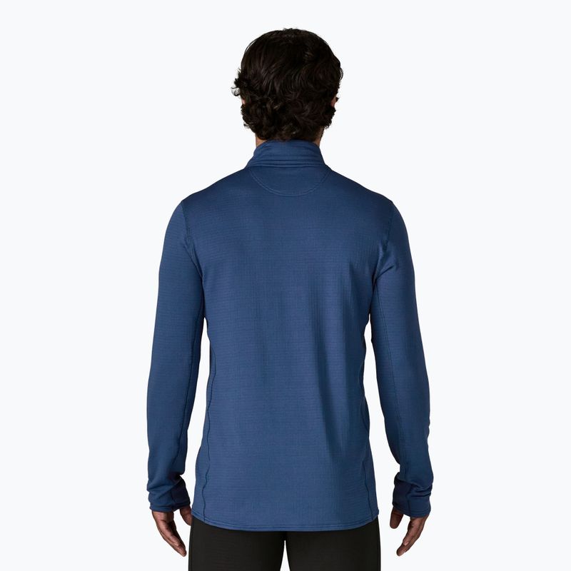 Felpa uomo Patagonia Cap Thermal Weight Zip Neck clement blue 2