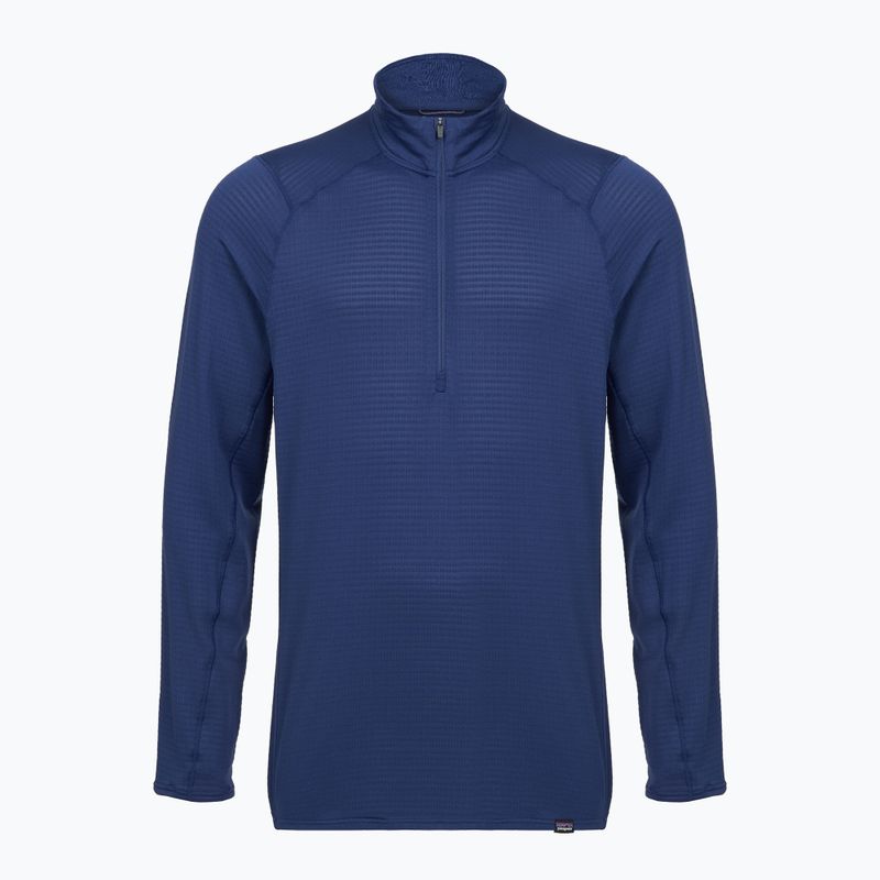 Felpa uomo Patagonia Cap Thermal Weight Zip Neck clement blue 3