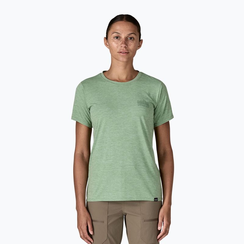 Camicia da donna Patagonia Cap Cool Daily Graphic strataspire / ellwood green x-dye