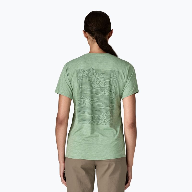 Camicia da donna Patagonia Cap Cool Daily Graphic strataspire / ellwood green x-dye 3