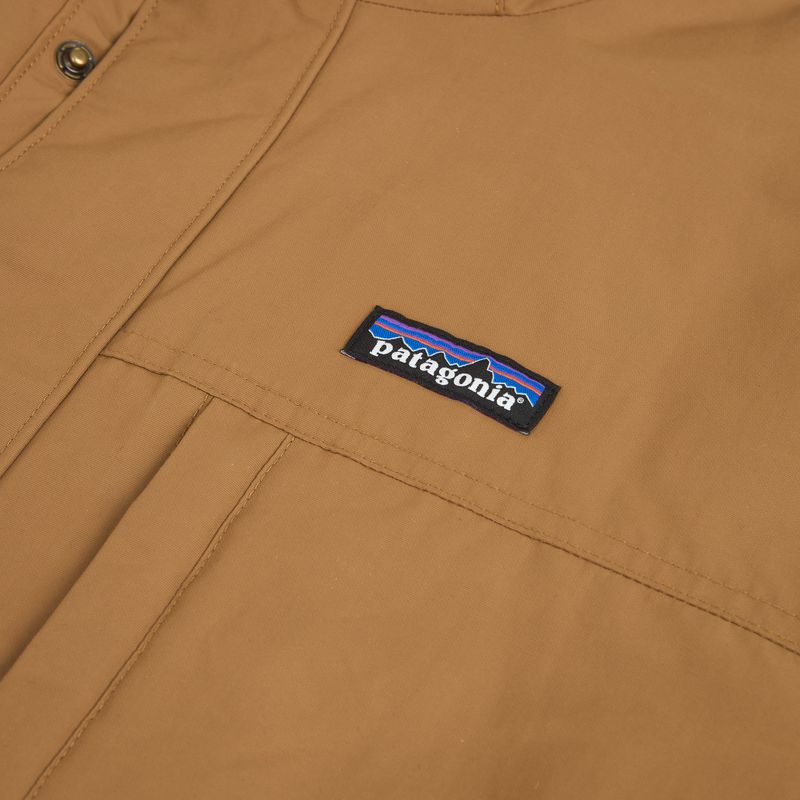 Piumino Patagonia Isthmus Parka marrone cervo da uomo 5