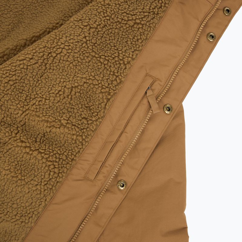 Piumino Patagonia Isthmus Parka marrone cervo da uomo 8