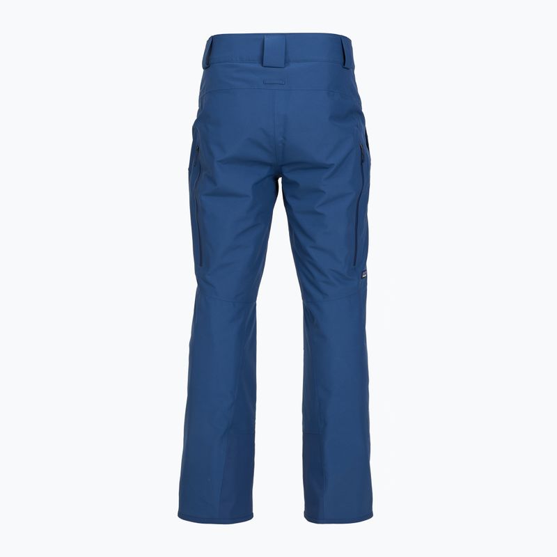 Pantaloni da sci Patagonia Insulated Powder Town da uomo, blu clemente 2