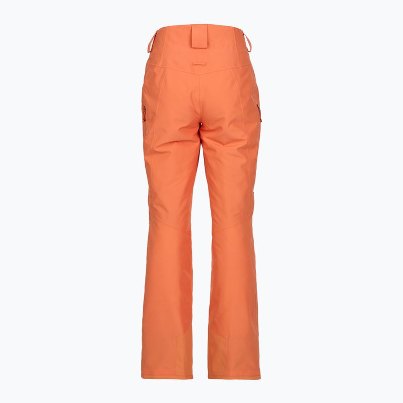 Pantaloni da sci da donna Patagonia Insulated Powder Town buccia d'arancia 2
