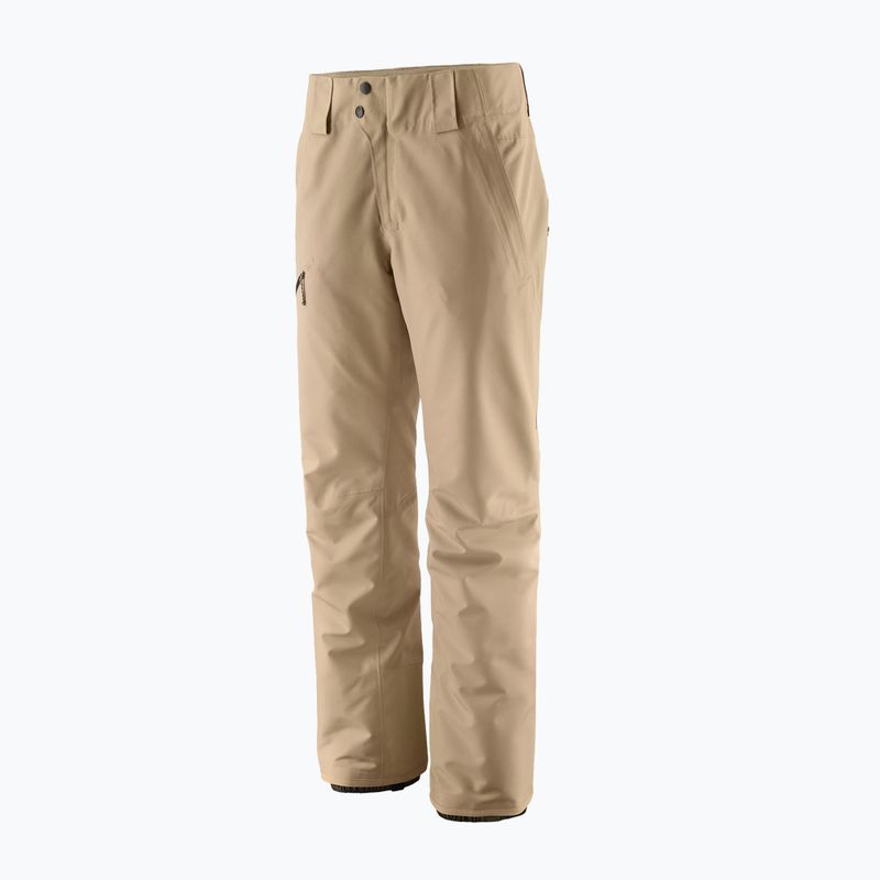 Pantaloni da sci da donna Patagonia Insulated Powder Town oar tan
