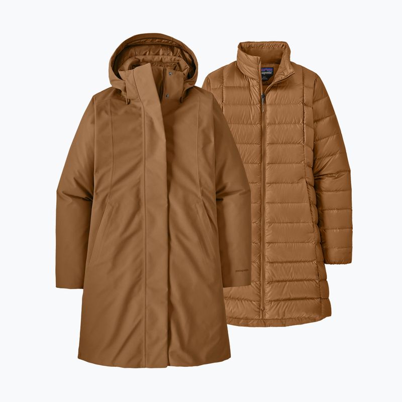 Giacca Patagonia Tres 3-in-1 Parka donna marrone cervo