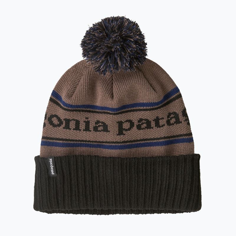 Cappello invernale Patagonia Powder Town park stripe: marlow brown