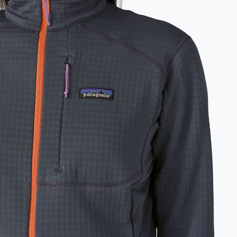 Felpa R1 Hybrid smolder blu da donna di Patagonia 6