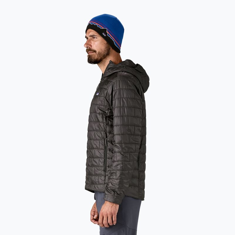 Piumino da uomo Patagonia Nano Puff Hoody nero 4