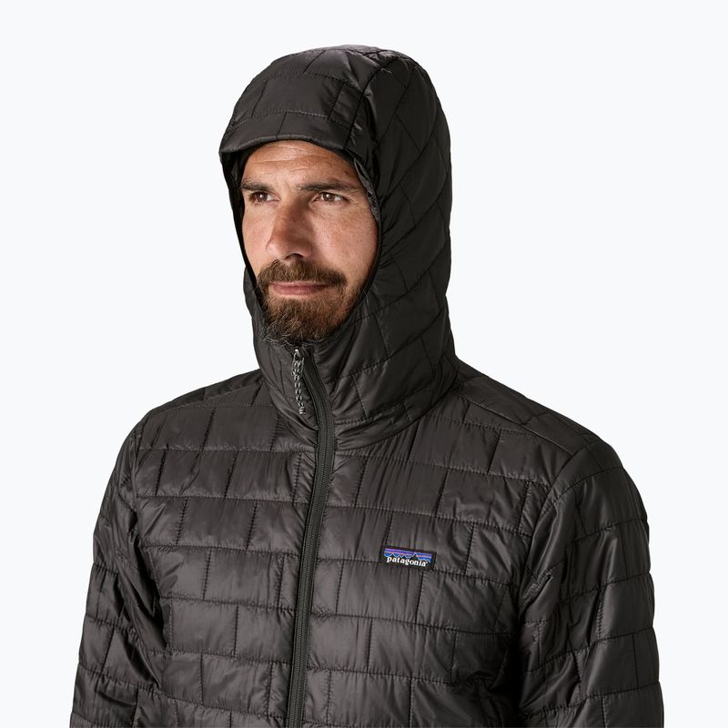 Piumino da uomo Patagonia Nano Puff Hoody nero 5