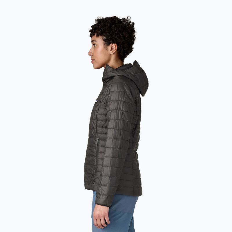 Felpa con cappuccio Patagonia Nano Puff donna, nero 4