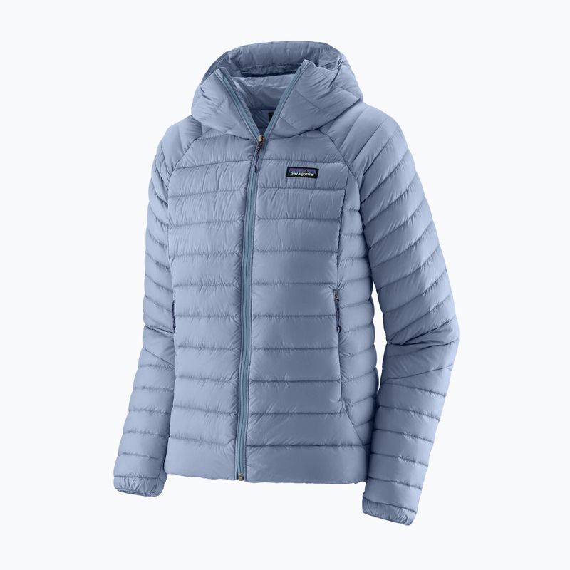 Giacca imbottita da donna Patagonia Down Sweater Hoody barnacle blue