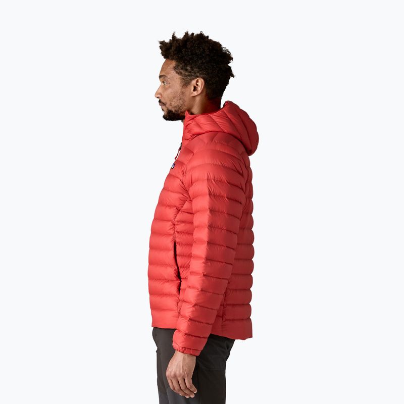 Giacca a piumino da uomo Patagonia Down Sweater Hoody amanita red 4