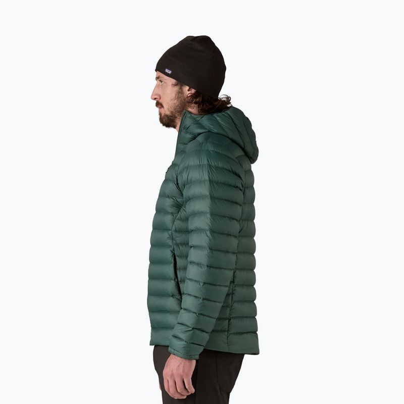 Giacca imbottita da uomo Patagonia Down Sweater Hoody cascade green 4
