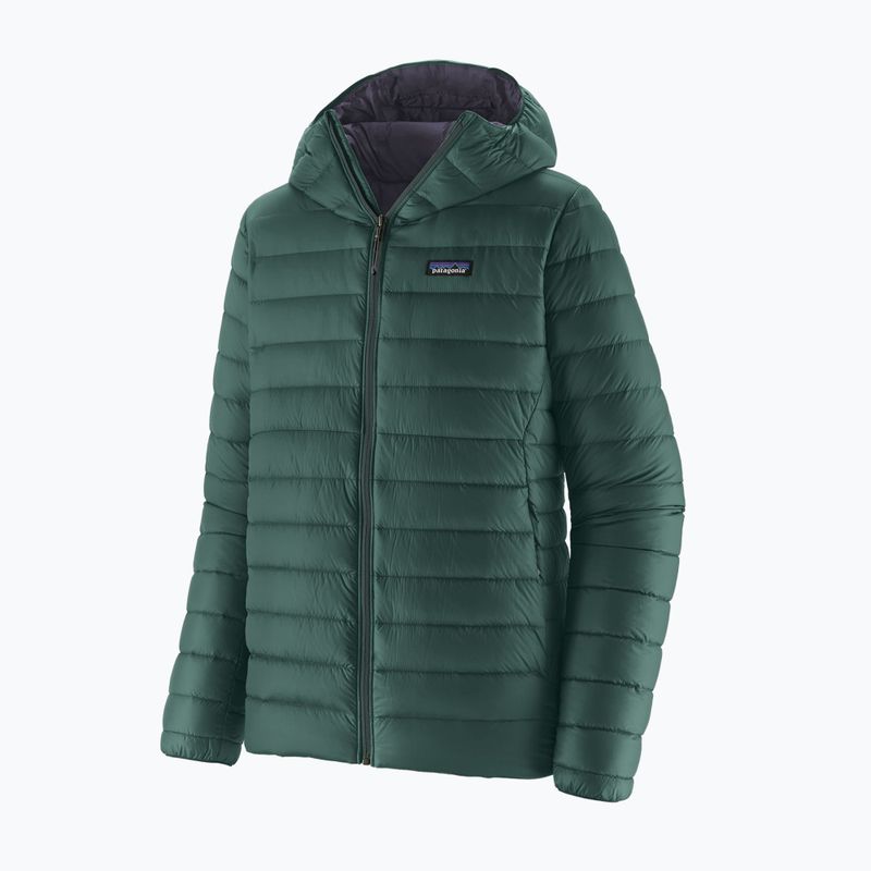 Giacca imbottita da uomo Patagonia Down Sweater Hoody cascade green 5
