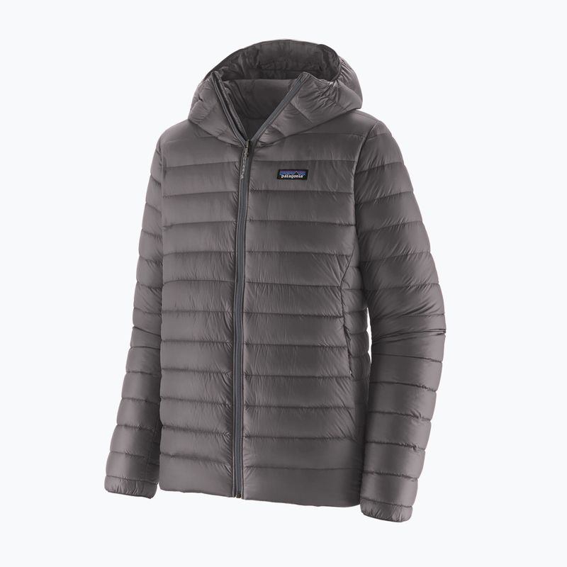 Giacca a piumino da uomo Patagonia Down Sweater Hoody forge grey con forge grey 5