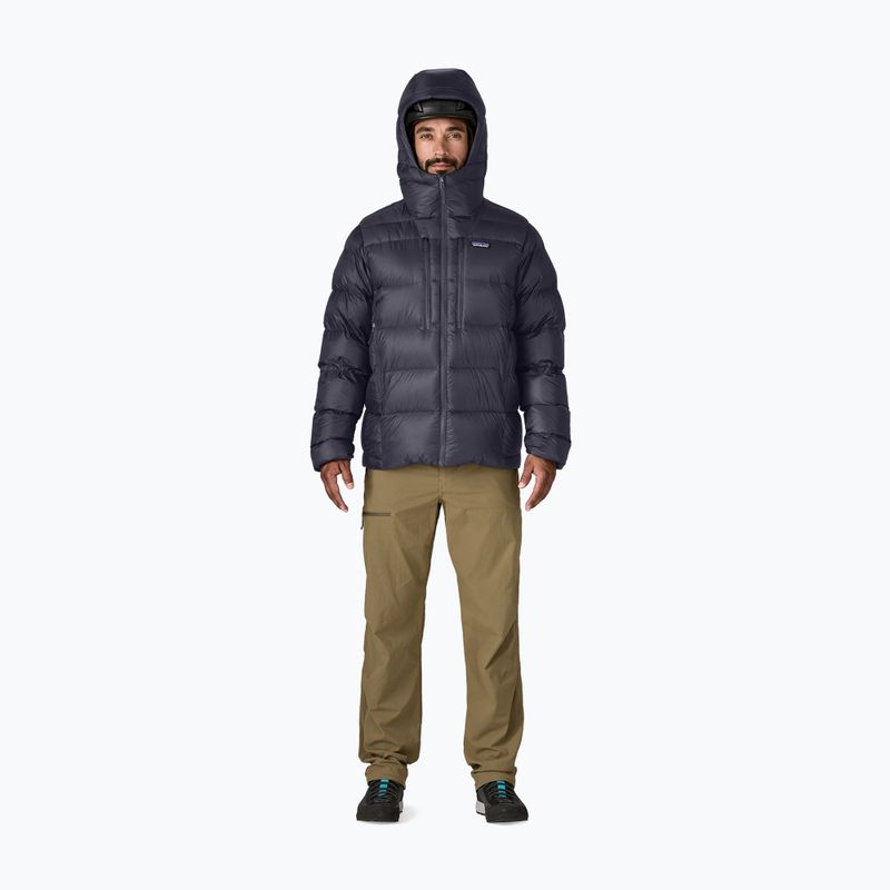 Giacca da uomo Patagonia Fitz Roy Down Hoody blu scuro 2
