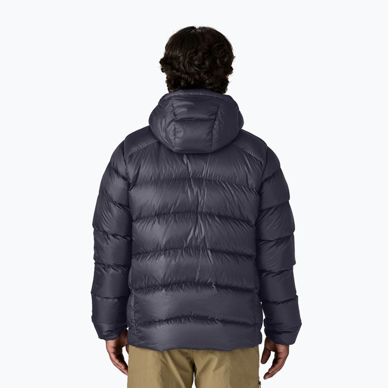 Giacca da uomo Patagonia Fitz Roy Down Hoody blu scuro 3