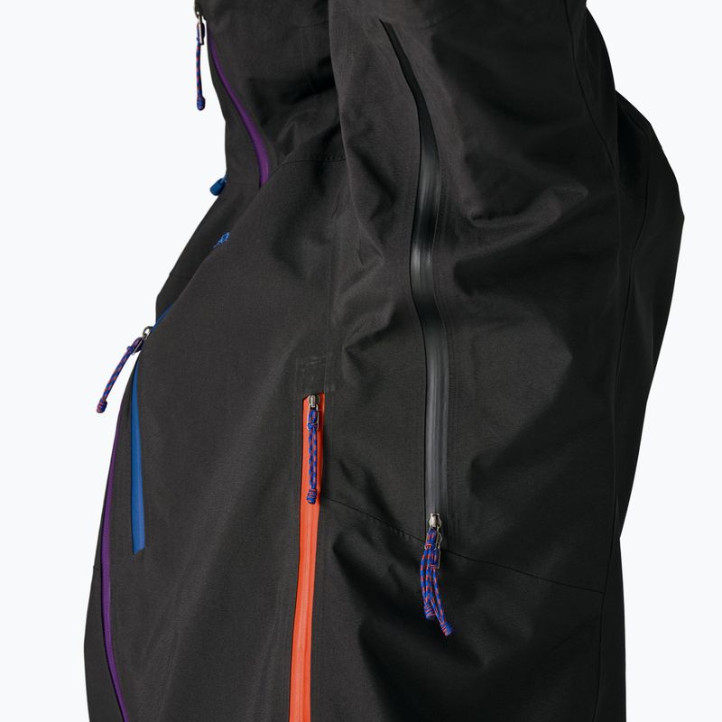 Giacca da pioggia Patagonia Pluma Pro uomo nero 7