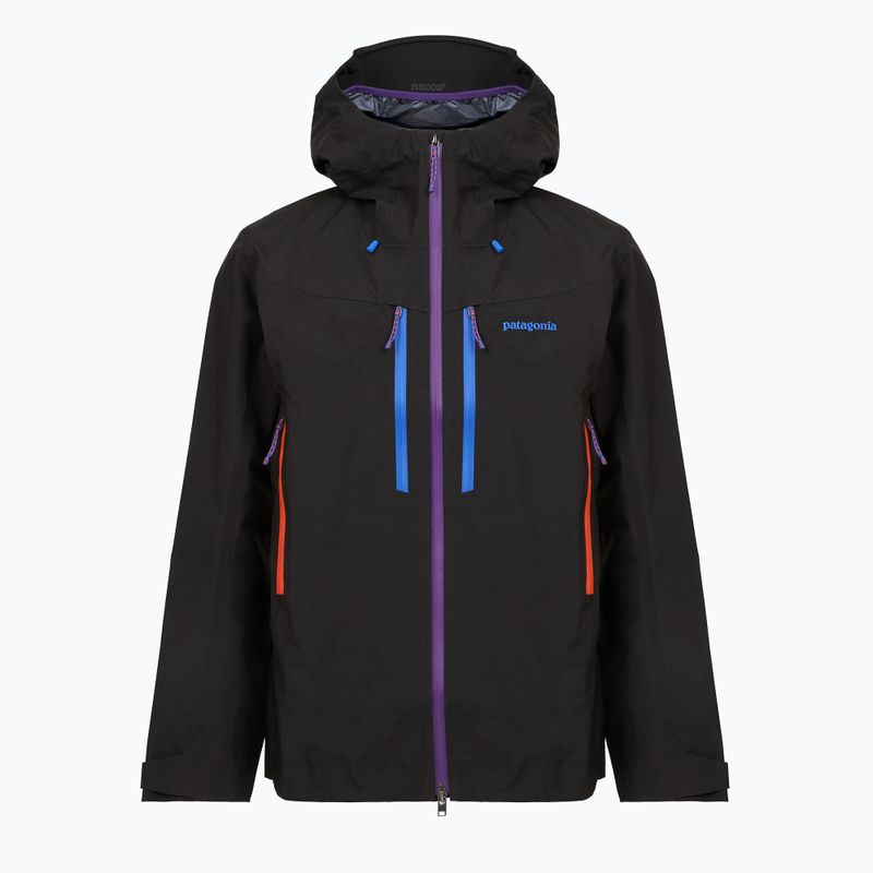 Giacca da pioggia Patagonia Pluma Pro uomo nero 12