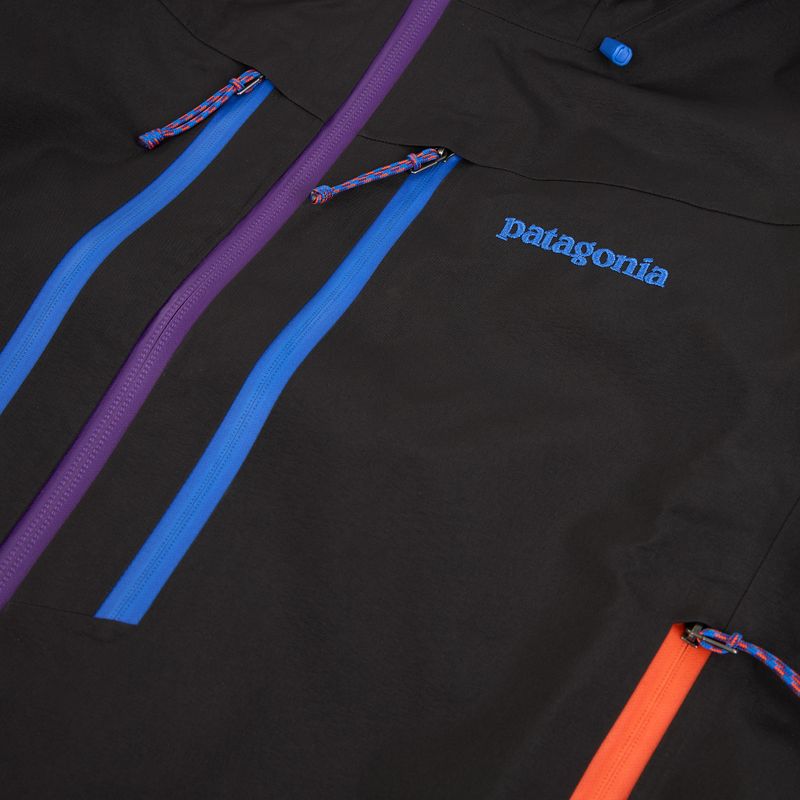 Giacca da pioggia Patagonia Pluma Pro uomo nero 14