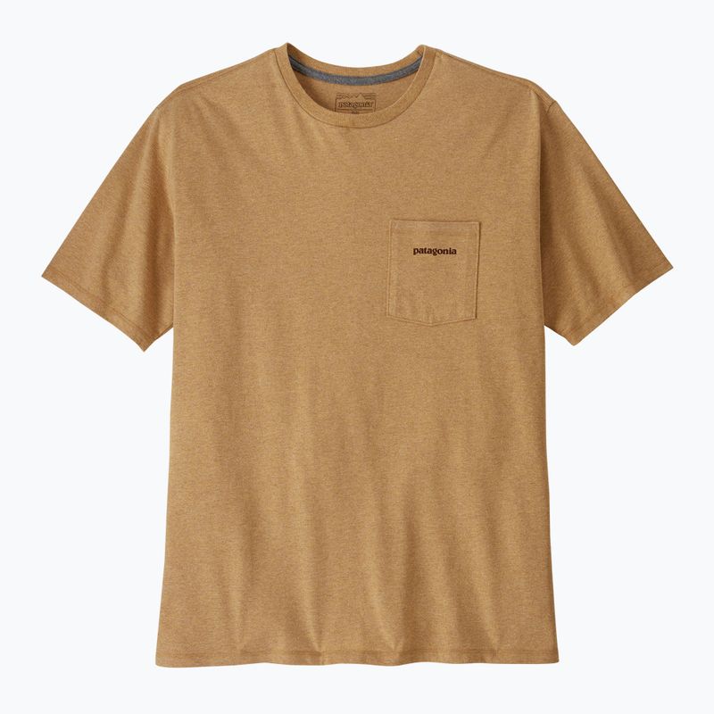 Maglietta da uomo Patagonia Boardshort Logo Pocket Responsibili talon oro 4