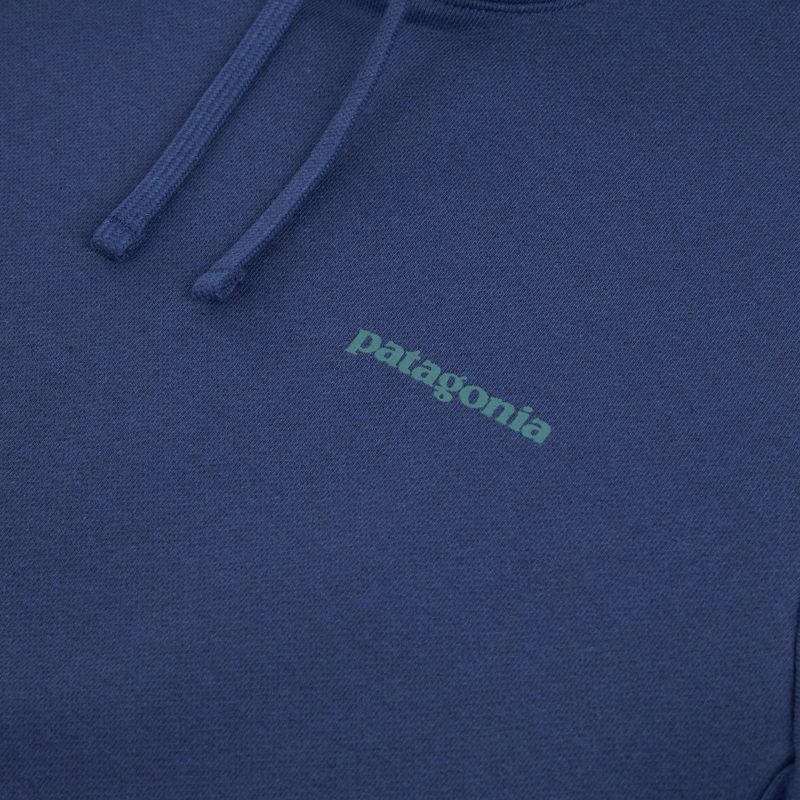 Uomo Patagonia Boardshort Logo Uprisal Hoody blu chiaro 3