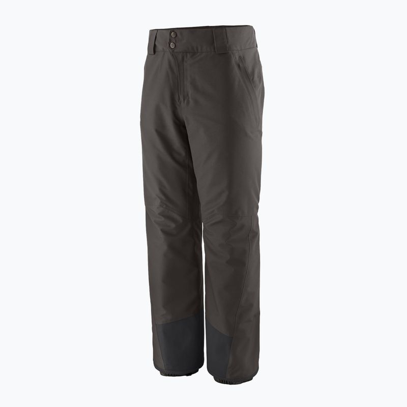 Pantaloni da sci Patagonia Insulated Powder Town da uomo, nero 4