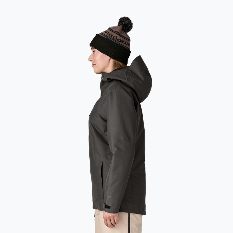Giacca da sci da donna Patagonia Insulated Powder Town black 3