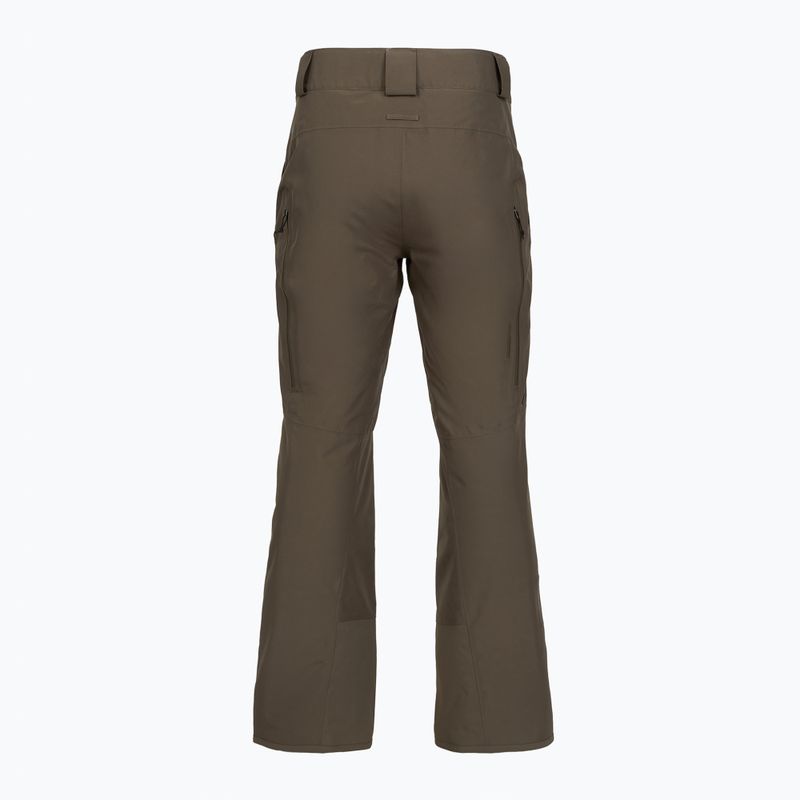 Pantaloni da sci Patagonia Insulated Powder Town da uomo marrone merlow 2
