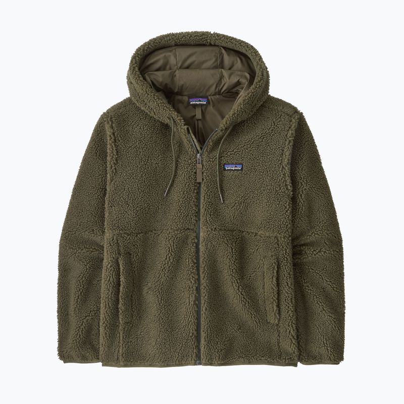 Giacca a vento verde bacino Patagonia Retro-X Hoody da uomo
