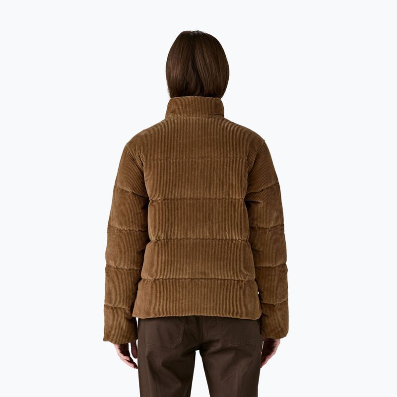 Piumino Patagonia donna Cord Fjord deer marrone 3