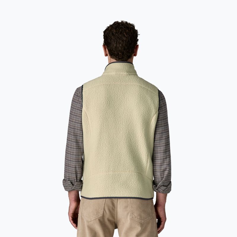 Gilet da uomo Patagonia Retro Pile Fleece pelican w/smolder blue 2