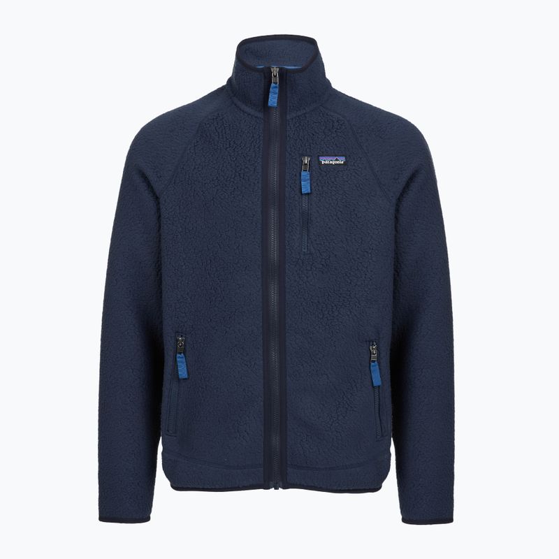 Felpa da trekking uomo Patagonia Retro Pile new navy con sunken blue 8
