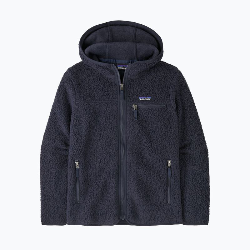 Felpa trekking da donna Patagonia Retro Pile Hoody blu scuro