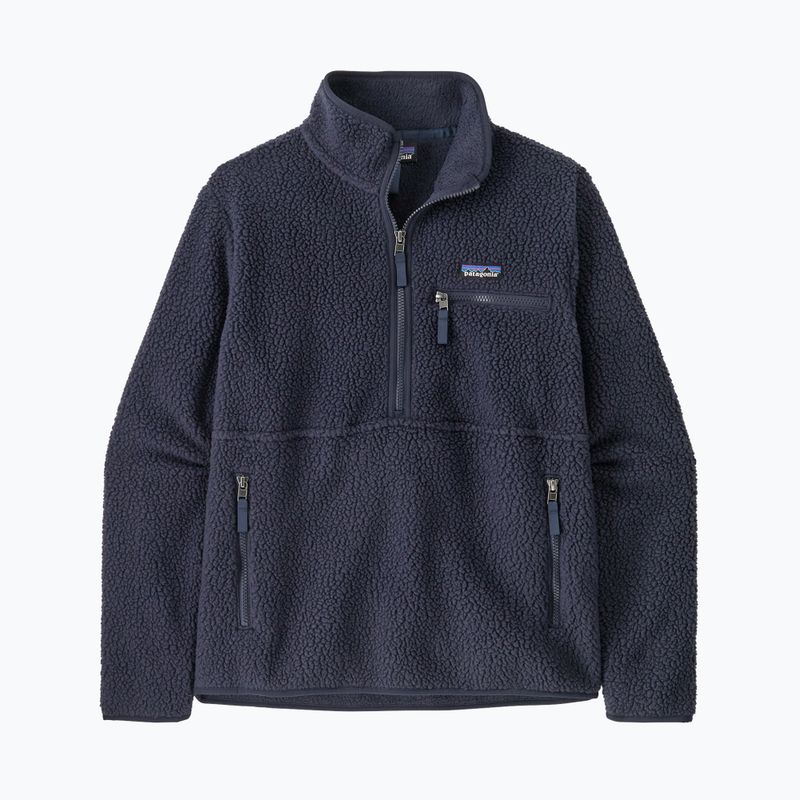 Felpa Patagonia Retro Pile donna in pile Marsupial blu scuro 3