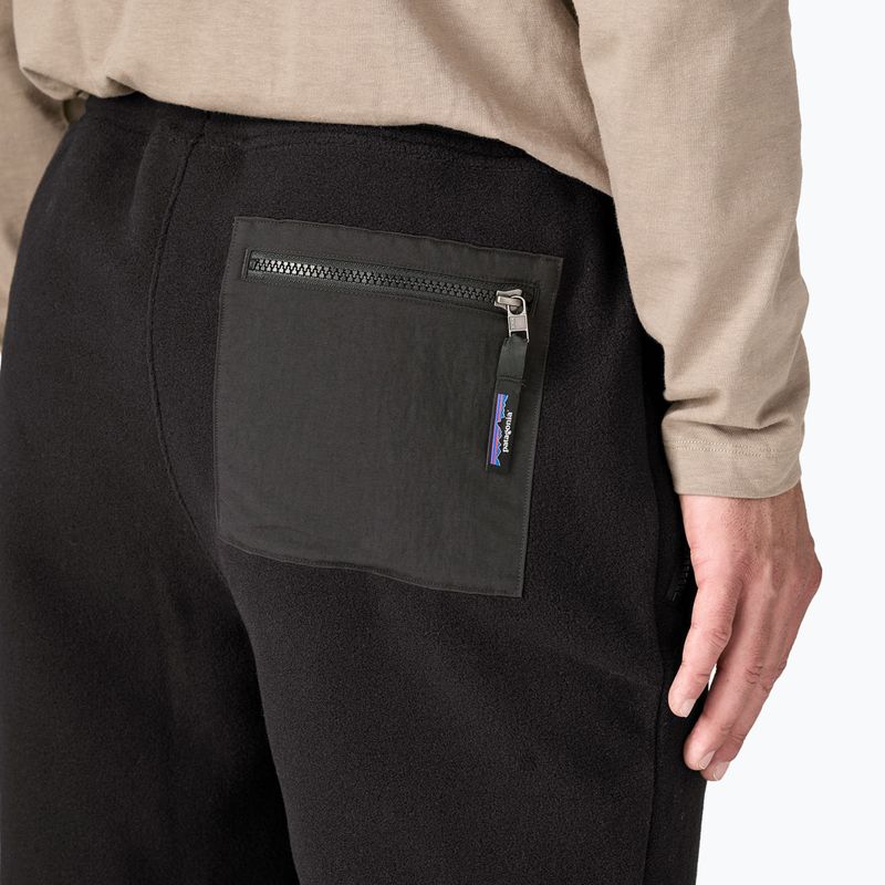 Pantaloni da trekking da uomo Patagonia Synchilla black solid 5