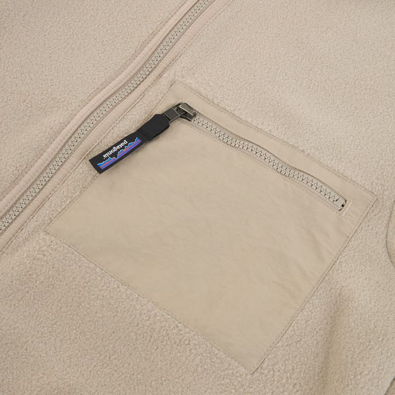 Felpa da uomo Patagonia Synch in pile grigio seabird w / grigio seabird 3