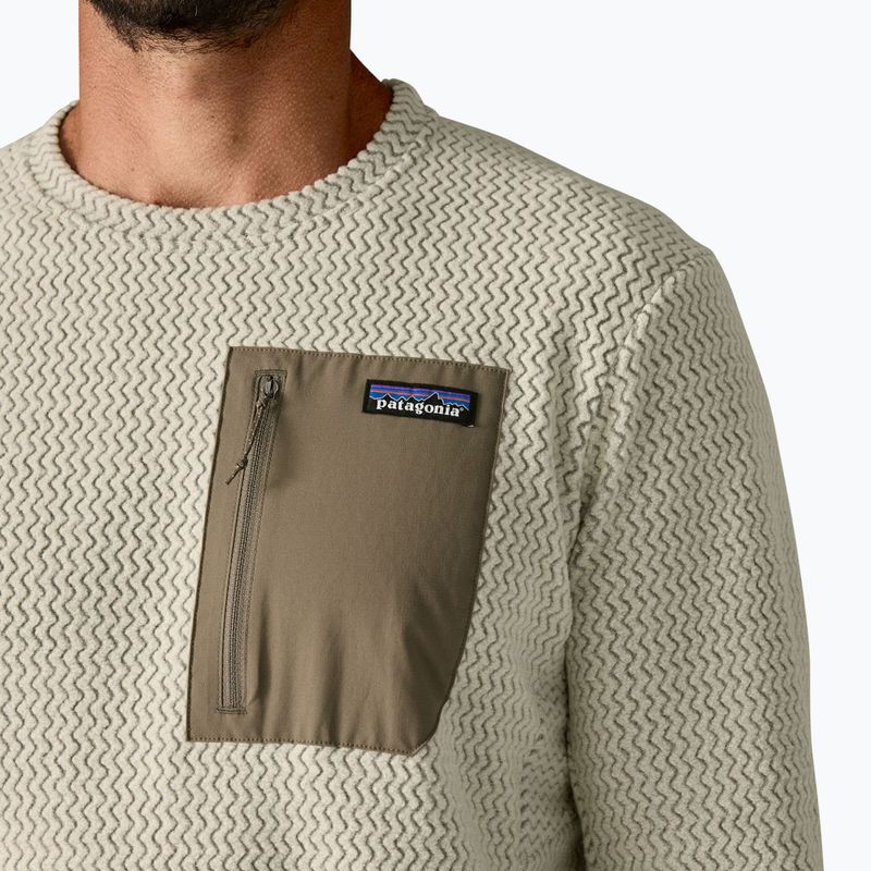 Felpa da uomo Patagonia R1 Air Crew pelican 5