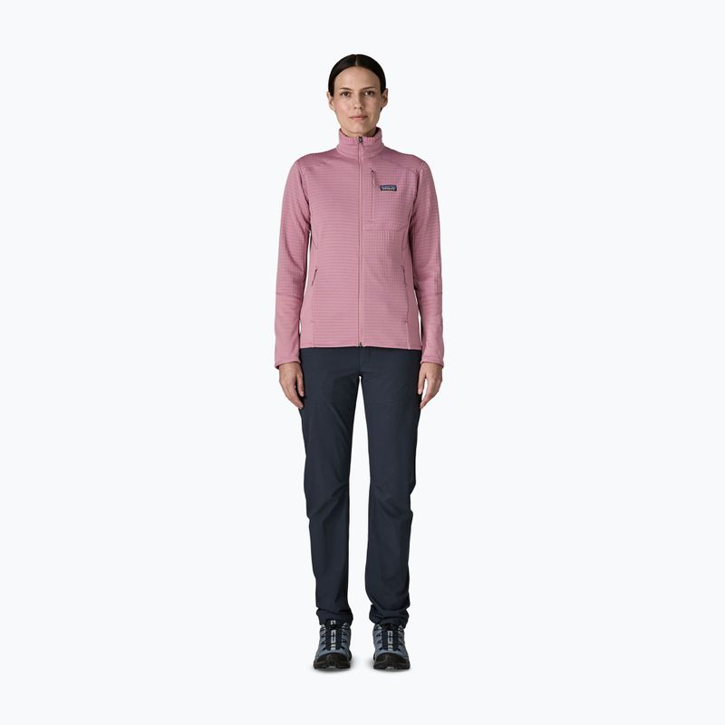 Felpa da donna Patagonia R1 Hybrid light violet 2