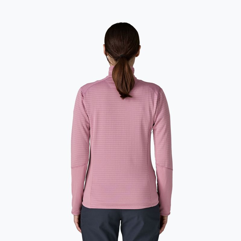 Felpa da donna Patagonia R1 Hybrid light violet 3
