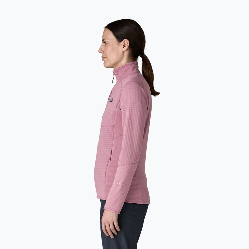 Felpa da donna Patagonia R1 Hybrid light violet 4