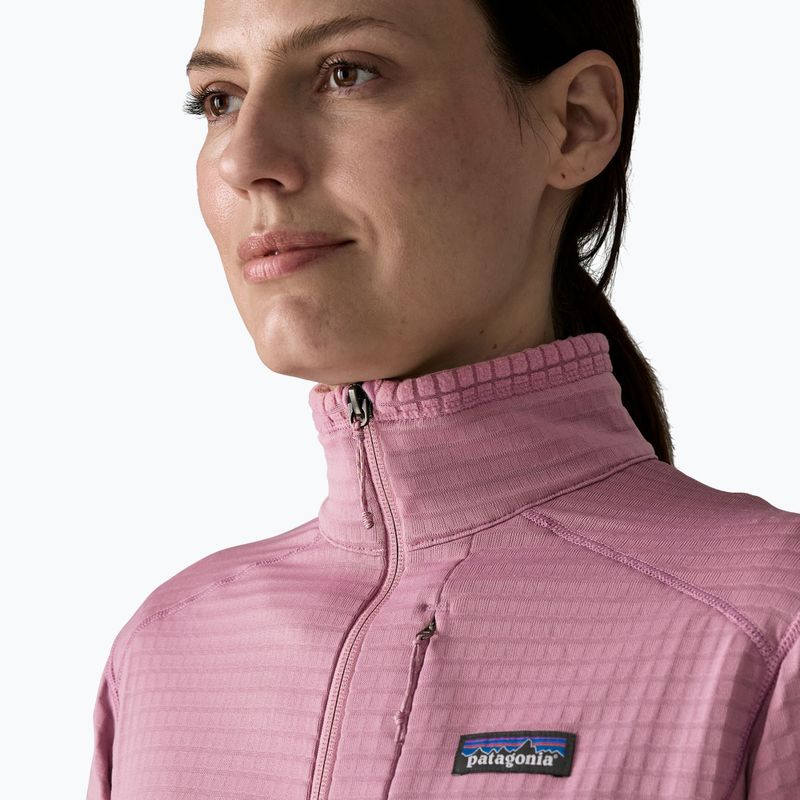 Felpa da donna Patagonia R1 Hybrid light violet 5