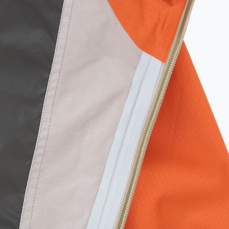 Giacca antipioggia da uomo Patagonia Granite Crest Rain coal orange 5