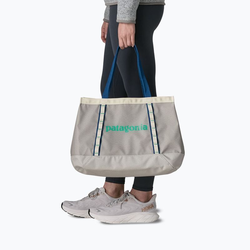 Borsa Patagonia Black Hole Tote 25 l birch white 2