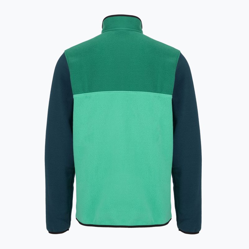 Felpa trekking da uomo Patagonia LW Synch Snap-T P/O aqua stone 2